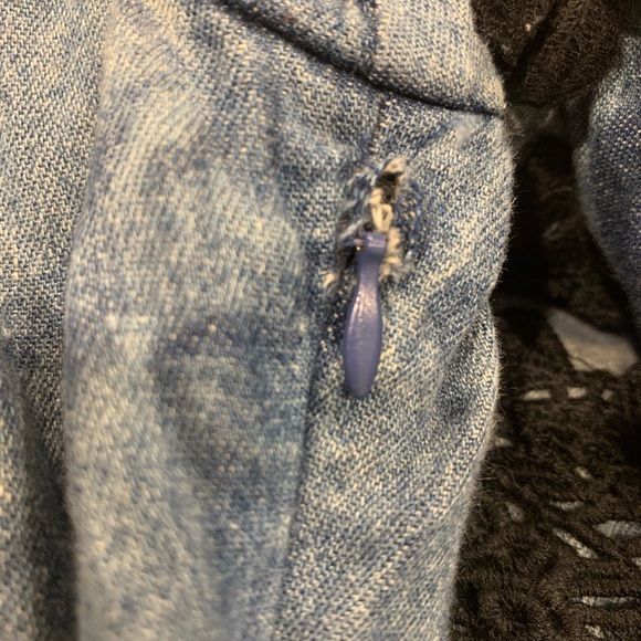 Denim & Crochet dress - Picture 5 of 8